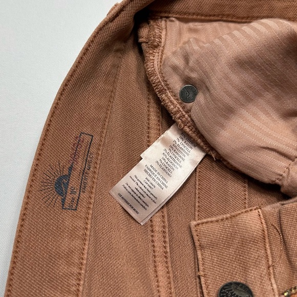 FAHERTY Men's 30x32 Stretch Terry Jeans Mesa Red 5-Pocket Slim Pants $178 - Picture 6 of 11